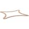 Ekena Millwork 47 14W x 47 14H x 38T Large Lilley Decorative Fretwork Wood Ceiling Panels, Maple CELW47X47X0375LEYMA - alternate 5